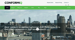 Desktop Screenshot of conformiq.com