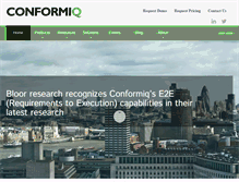 Tablet Screenshot of conformiq.com
